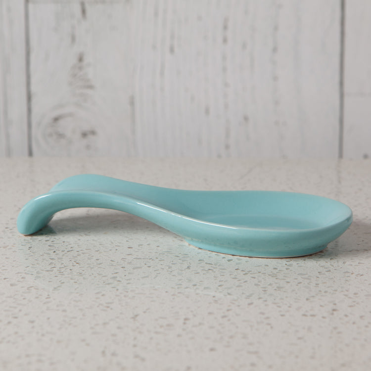 Eggshell Stoneware Spoon Rest