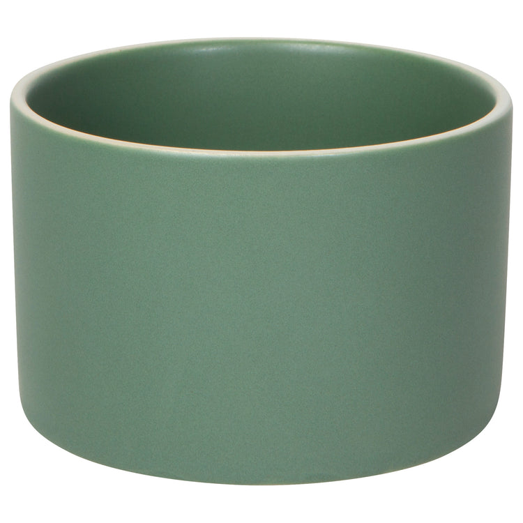 Matte Elm Green Butter Crock