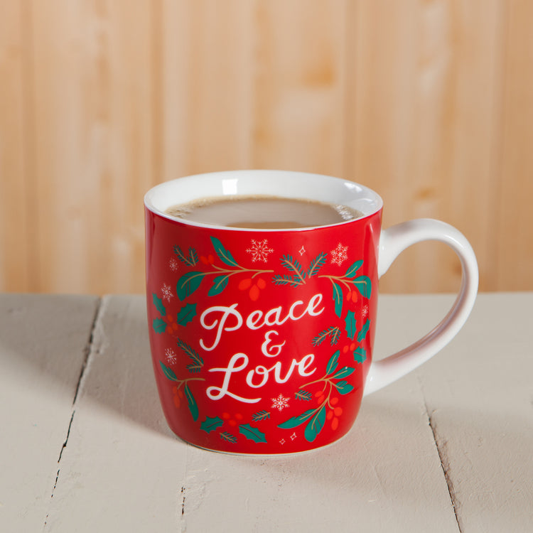 Peace And Love Mug
