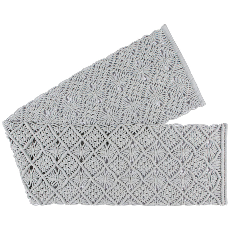 Grayl Macrame Table Runner 72 inches