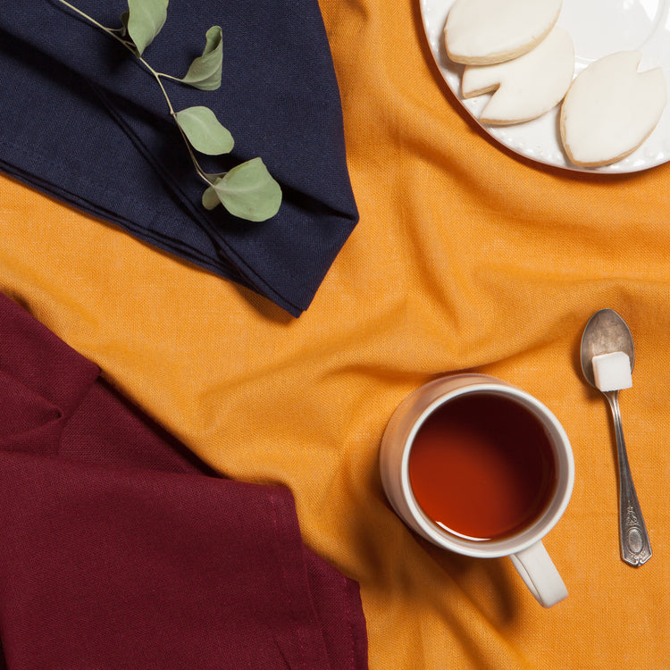 Wine Maize Midnight Floursack Dishtowels Set of 3
