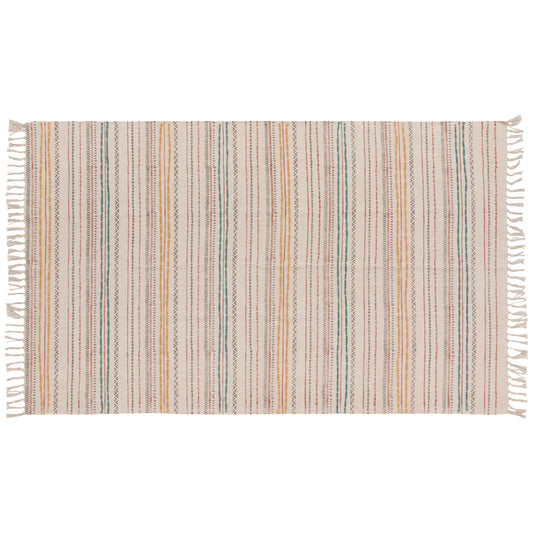 Promenade Block Print Rug 3 x 5 Ft