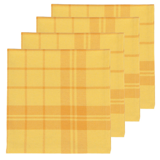Second Spin Yellow Napkins Set of 4