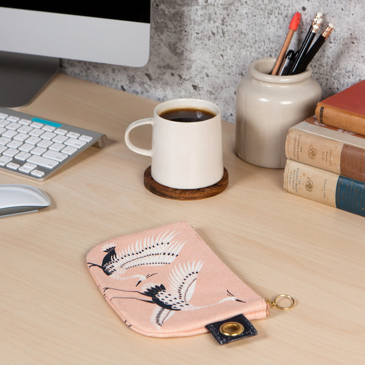 Flight Of Fancy Small Zipper Pouch