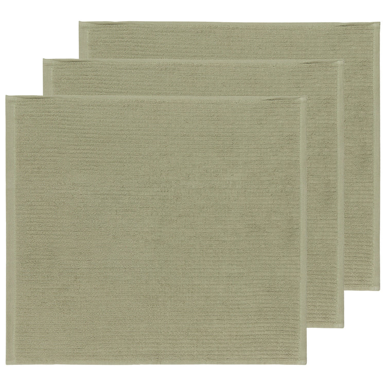 Barmop Sage Green Dishtowels Set of 3