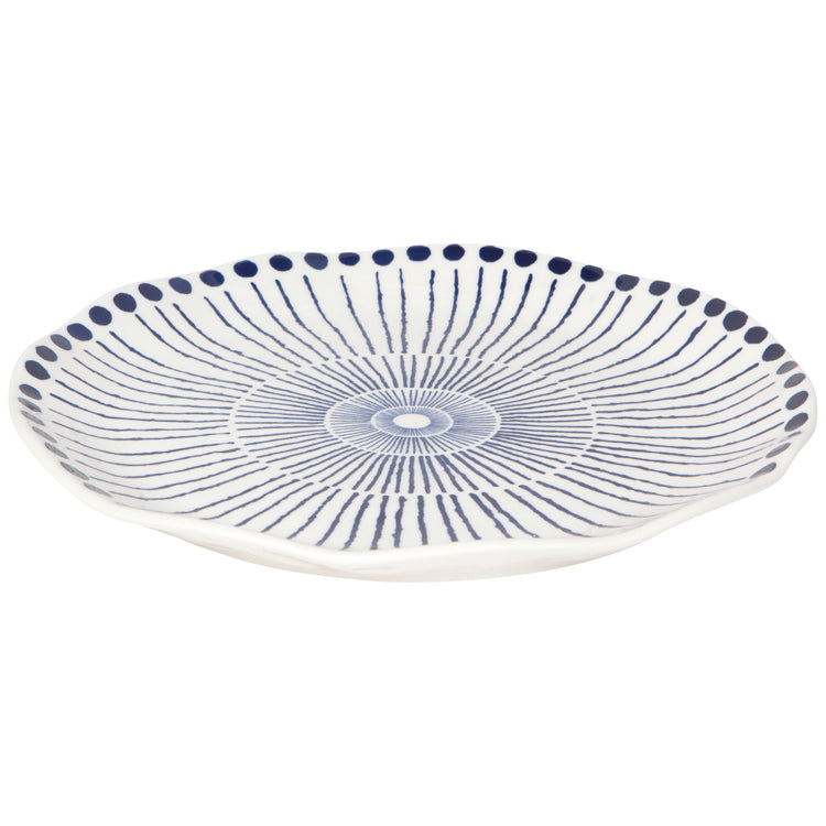 Sprout Stamped Plate 10 inch
