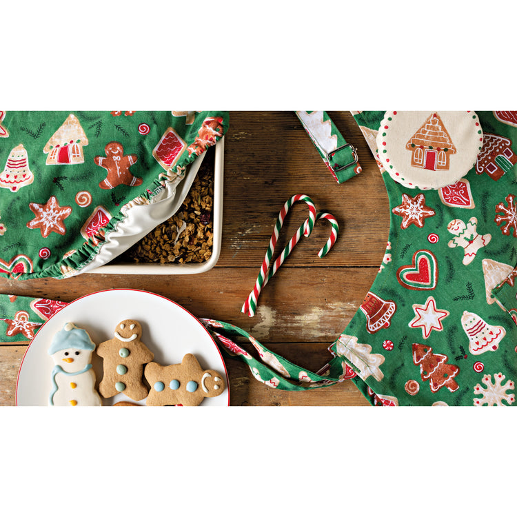 Christmas Cookies Baking Dish Cover