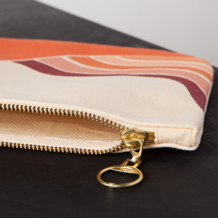 Solstice Large Zipper Pouch