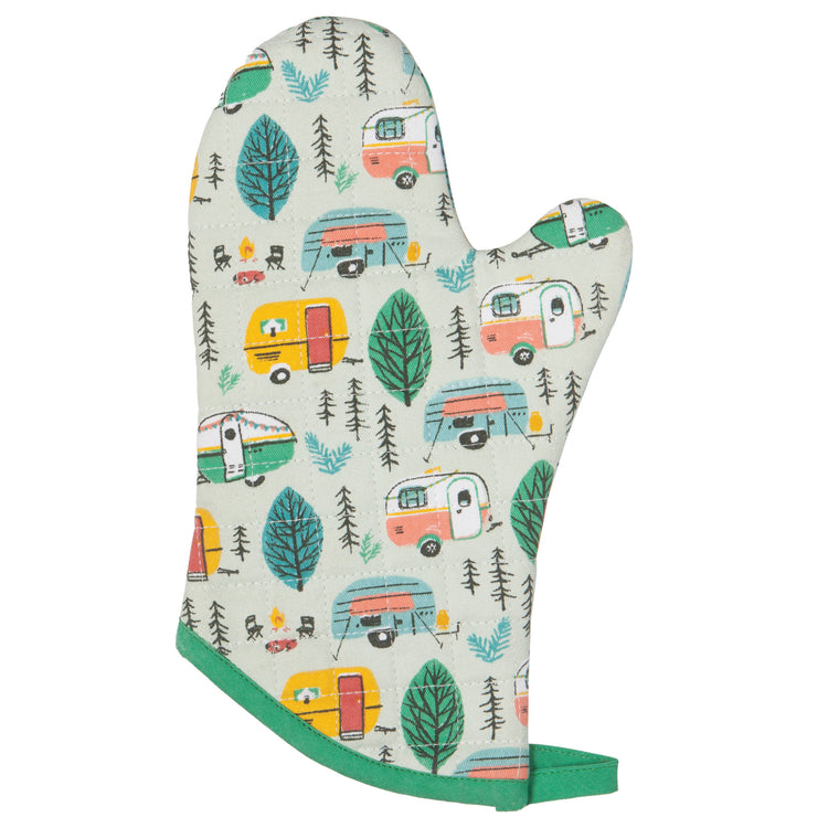 Happy Camper Chef Oven Mitt