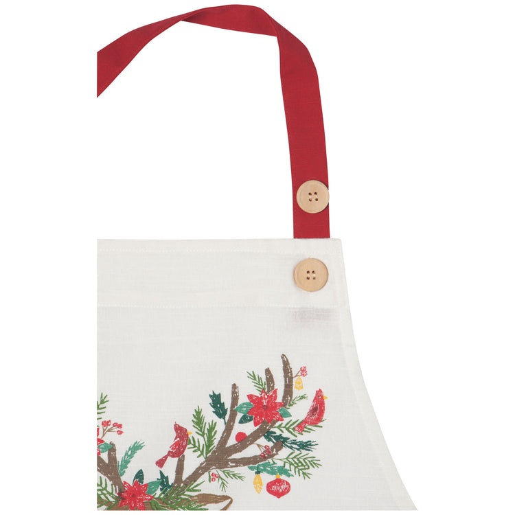 Dasher Deer Spruce Apron