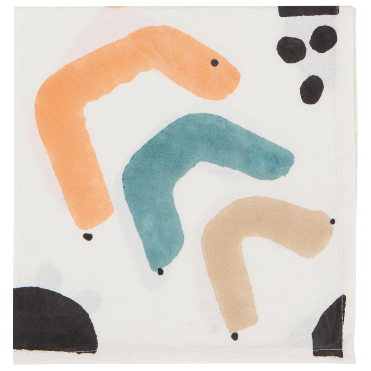 Echo Block Print Napkins Set of 4