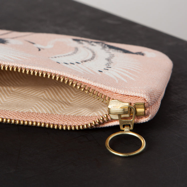Flight Of Fancy Small Zipper Pouch