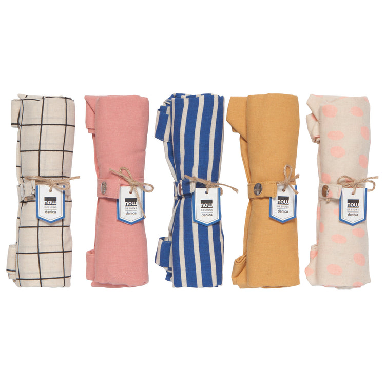 Boardwalk Grab Bag Dishtowel Display Refill Set of 20