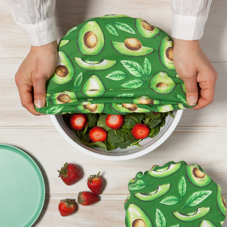 Avocados Bowl Covers Set of 2