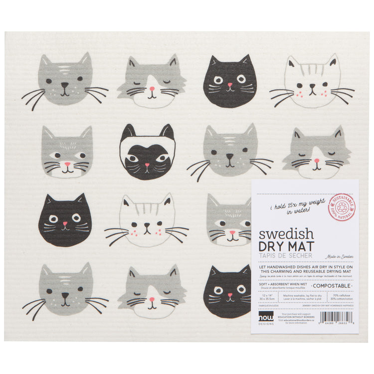 Cats Meow XL Swedish Sponge Cloth