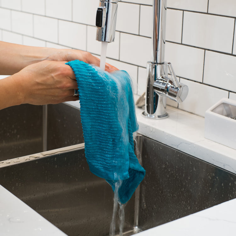 Ripple Bali Blue Dishcloths Set of 2
