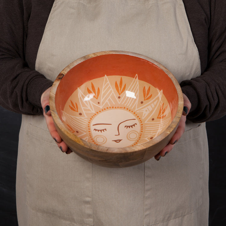 Soleil Mango Wood Serving Bowl
