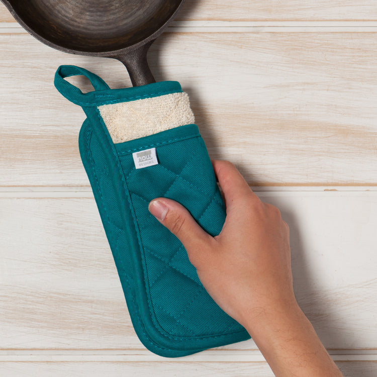 Superior Peacock Green Potholder