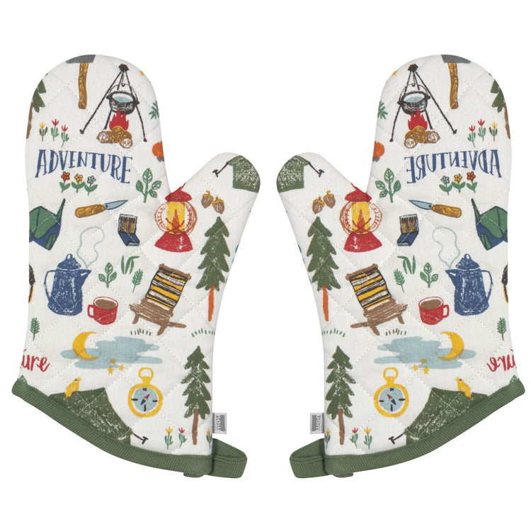 Out and About Spruce Oven Mitt