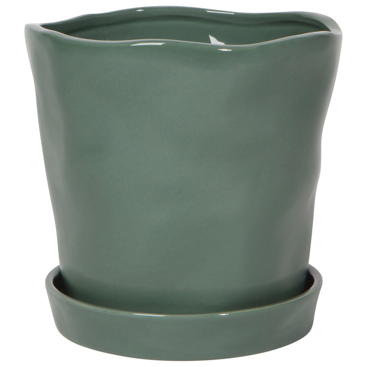 Jade Chroma Plant Pot Large 6.5 inch