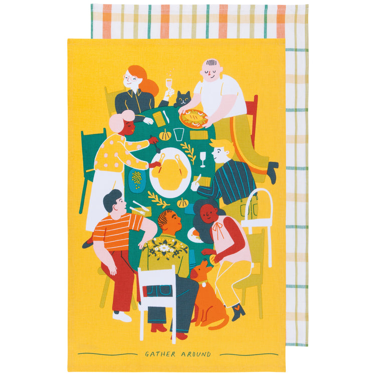 Chosen Family Cotton Dishtowels Set of 2