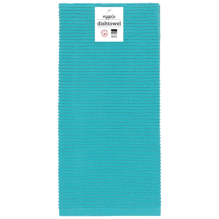 Ripple Bali Blue Dishtowel