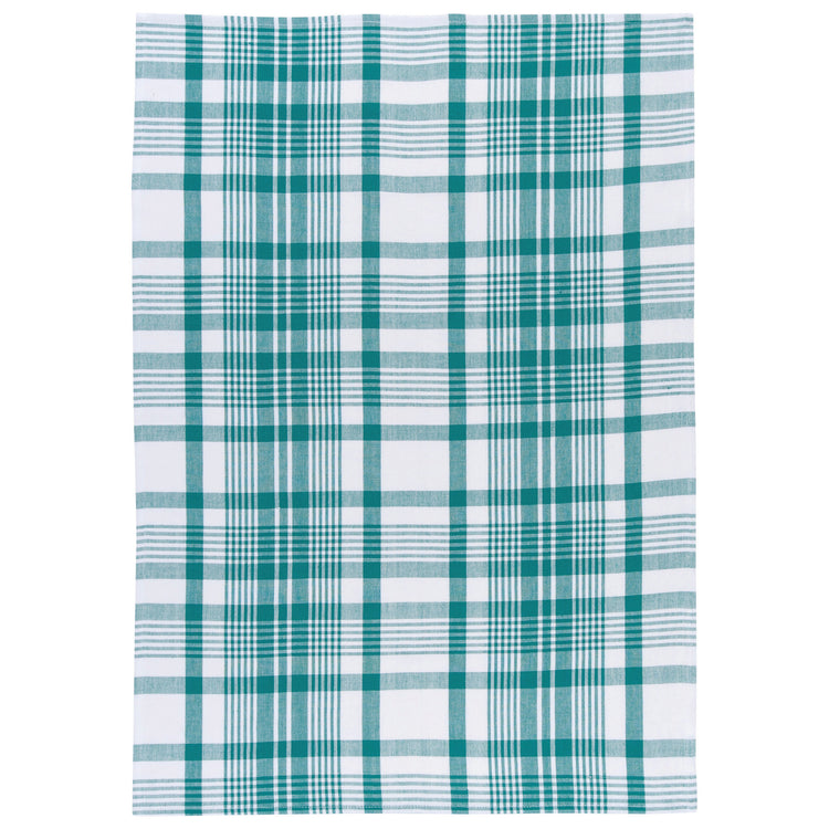 Jumbo Peacock Green Dishtowels Set of 3