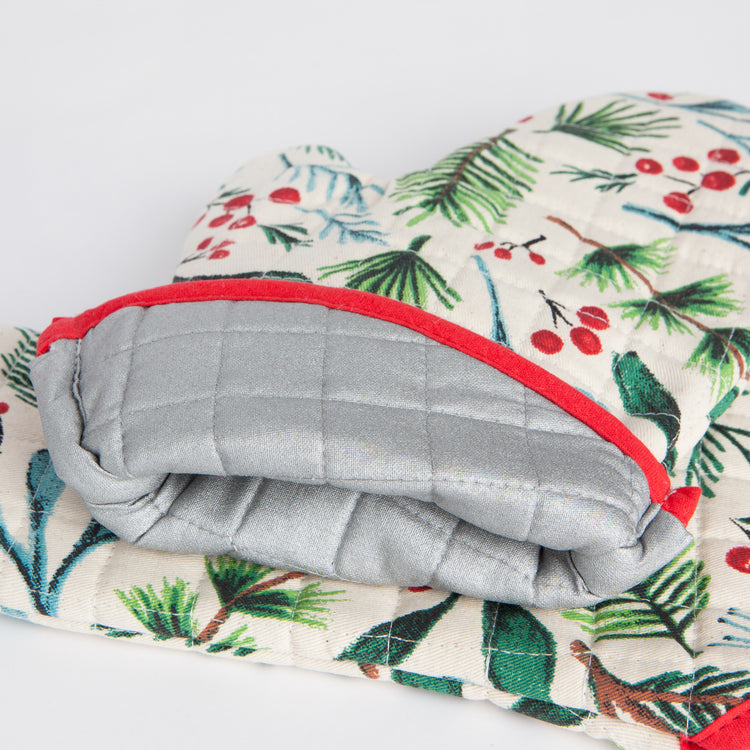 Bough And Berry Chef Oven Mitt