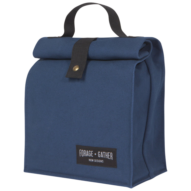 Forage And Gather Blue Lunch Bag