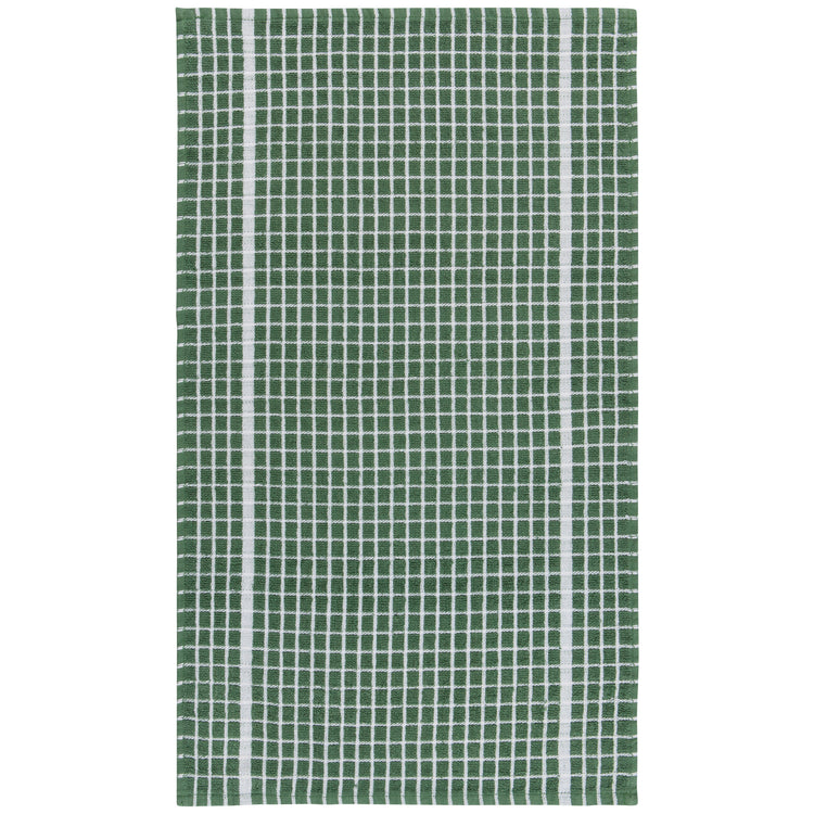 Terry Dishtowels Elm Green Set of 2