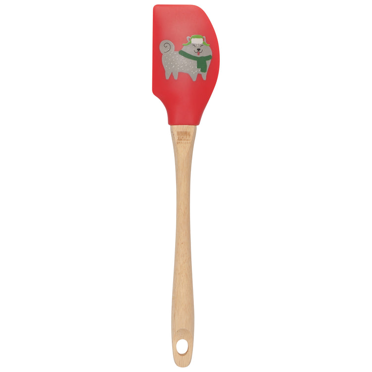 Yule Dogs Silicone Spatula