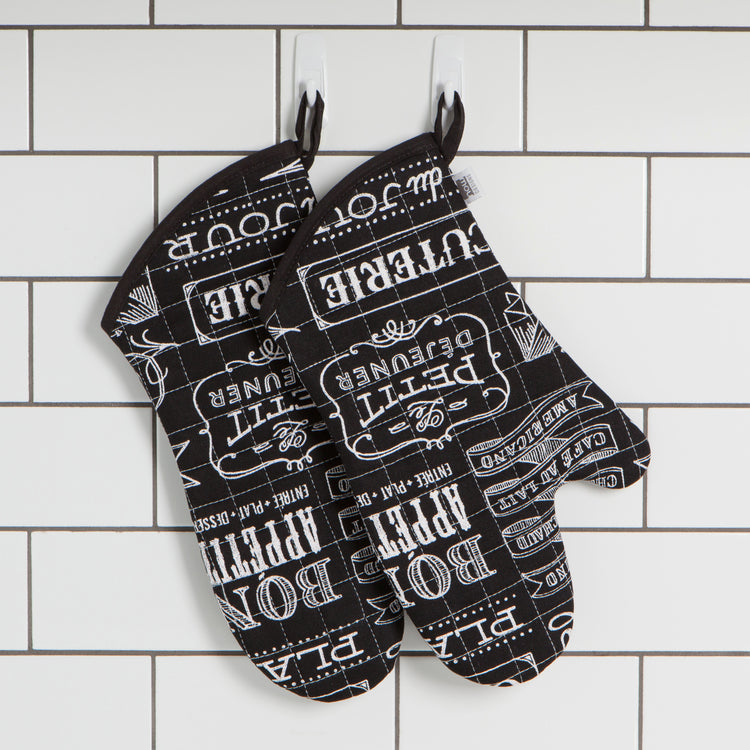 Chalkboard Oven Mitt