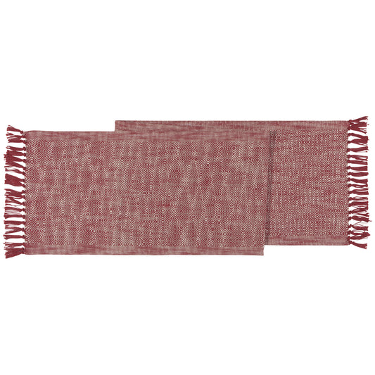 Chili Red Hearthside Table Runner