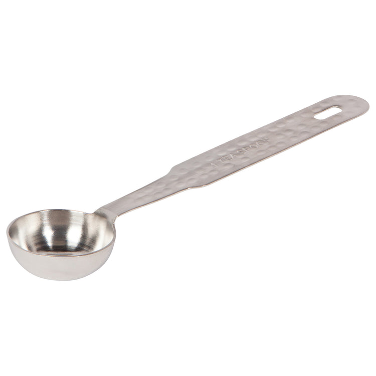 Silver Hammered Measuring Spoons Set of 4