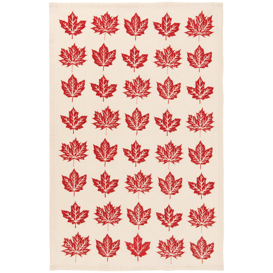 Maple Leaf Dishtowel