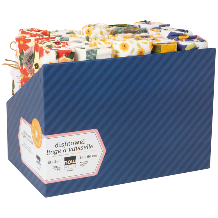 Full Bloom Dishtowel Counter Display - 20 Assorted