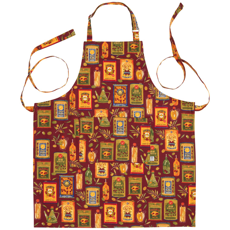 Olive Oil Chef Apron