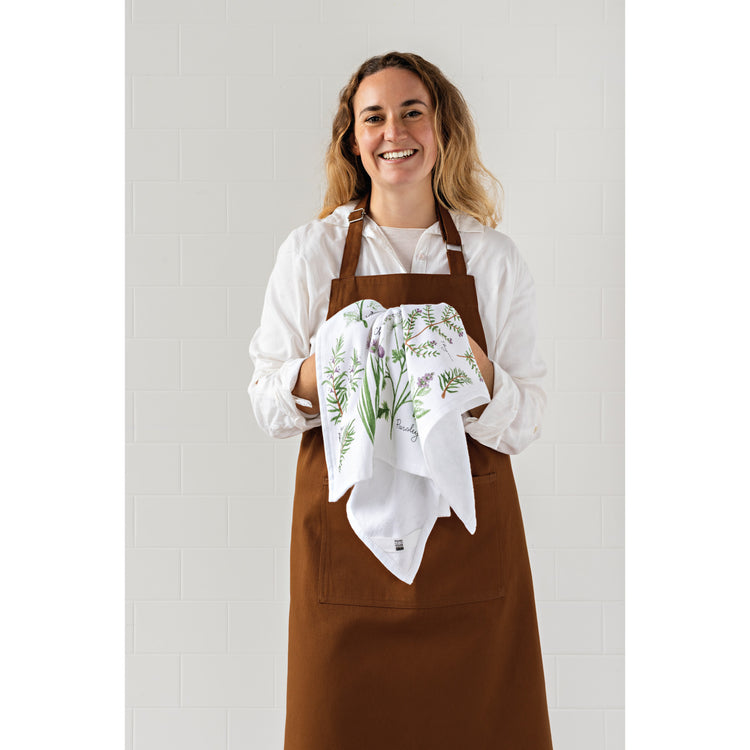Fresh Herbs Terry Dishtowel