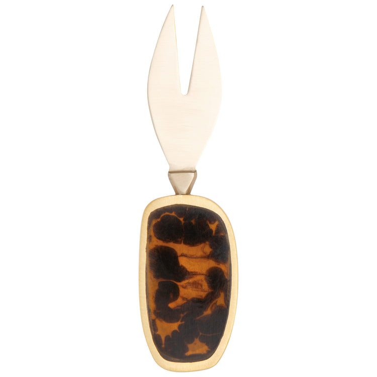 Tortoiseshell Cheese Knives Set of 3