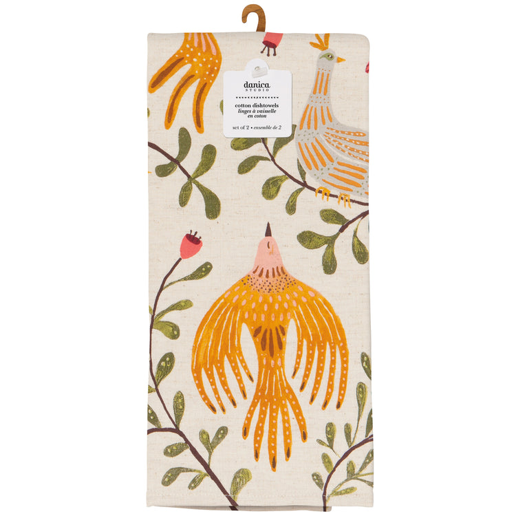 Plume Dishtowels Set of 2