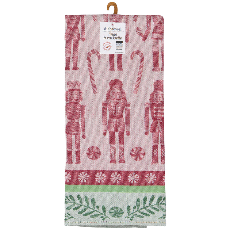 Nutcracker Christmas Jacquard Dishtowel