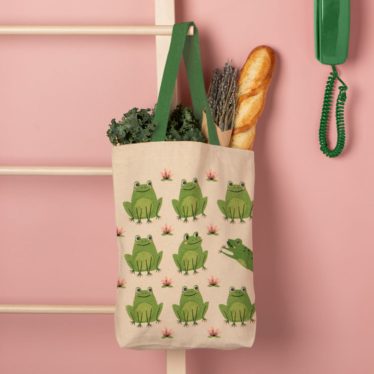 Ribbit Tote Bag