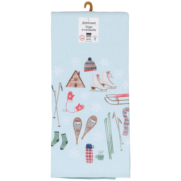 Alpine Adventure Printed Dishtowels Set of 2