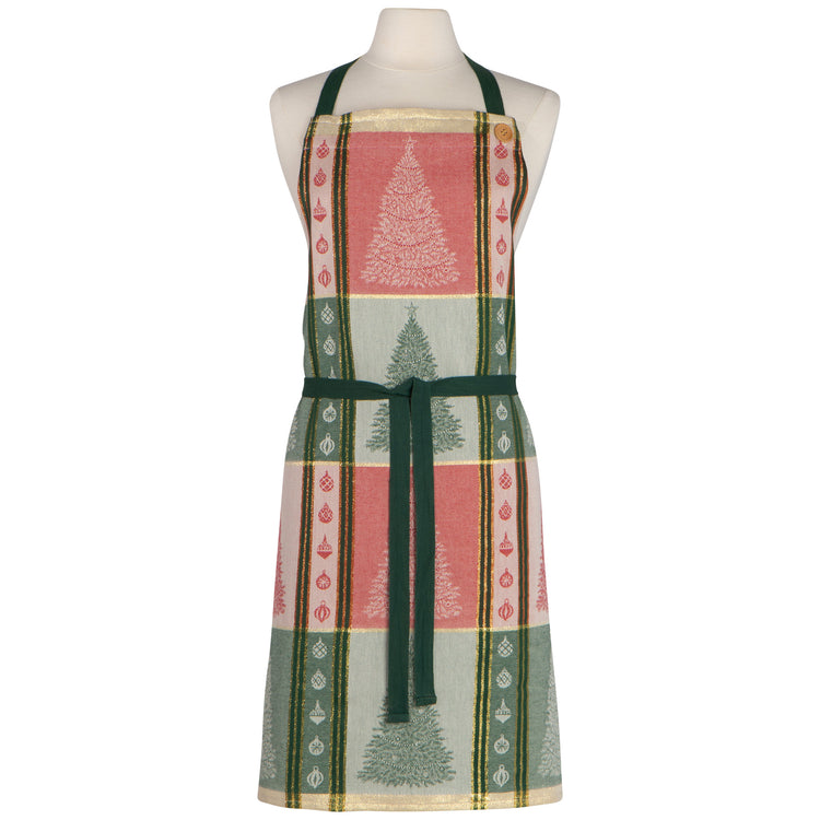 Festive Fir Christmas Jacquard Apron