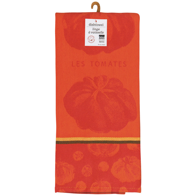 Heirloom Tomatoes Jacquard Dishtowel