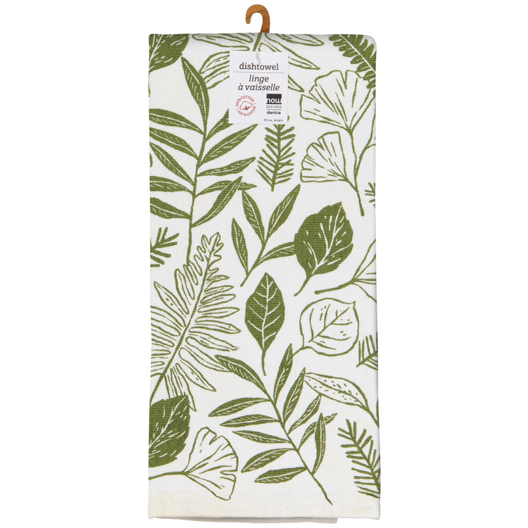Fern & Frond Terry Dishtowel