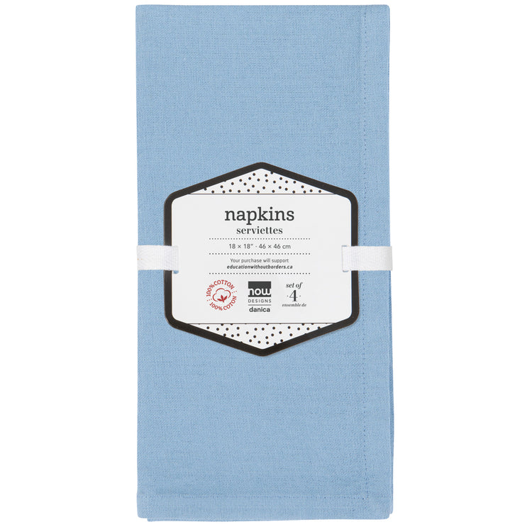Spectrum Napkins French Blue Set of 4
