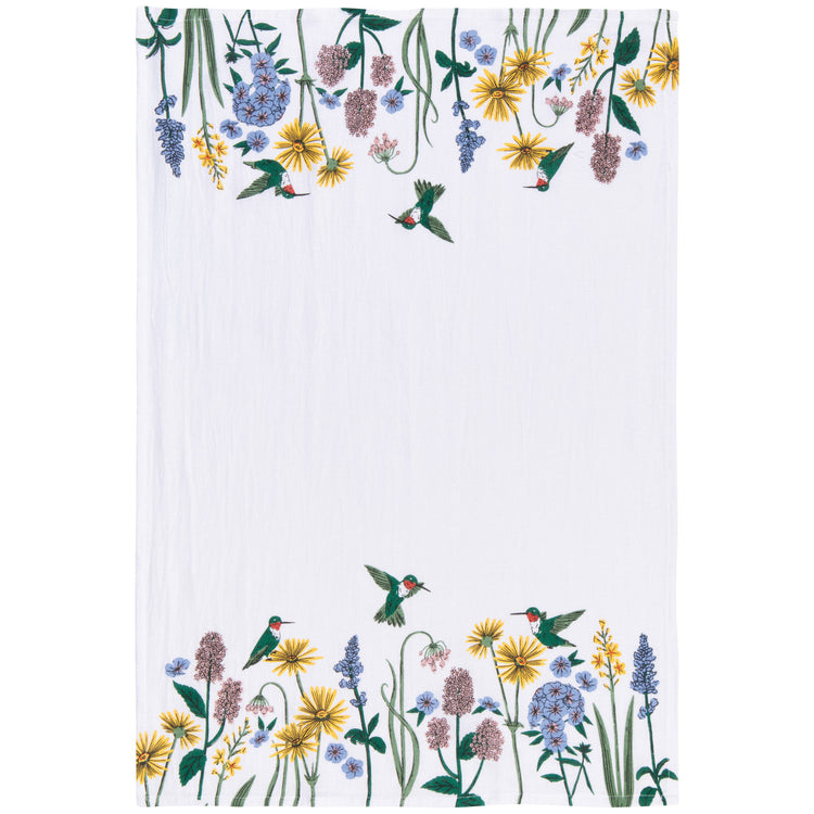 Hummingbird Baker's Floursack Dishtowels Set of 3