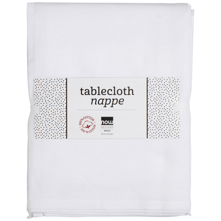 Spectrum Tablecloth White 60 x 90 inch
