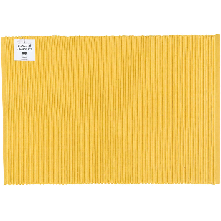Spectrum Placemat Honey Yellow